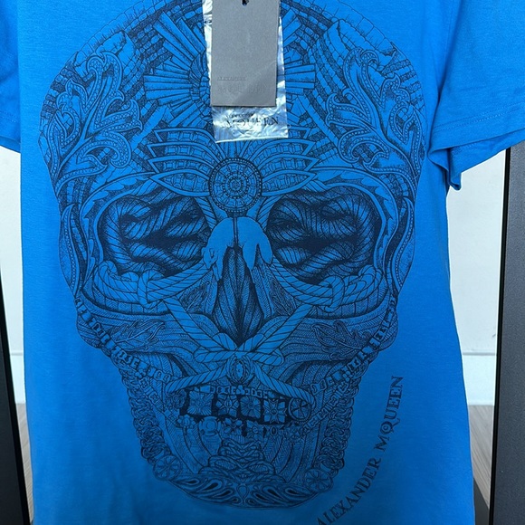 ❤️ Alexander McQueen 2011 NWT 1st Edition Skull Men’s T Shirt Medium - Picture 2 of 8
